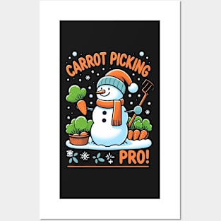 Carrot Picking Pro Posters and Art